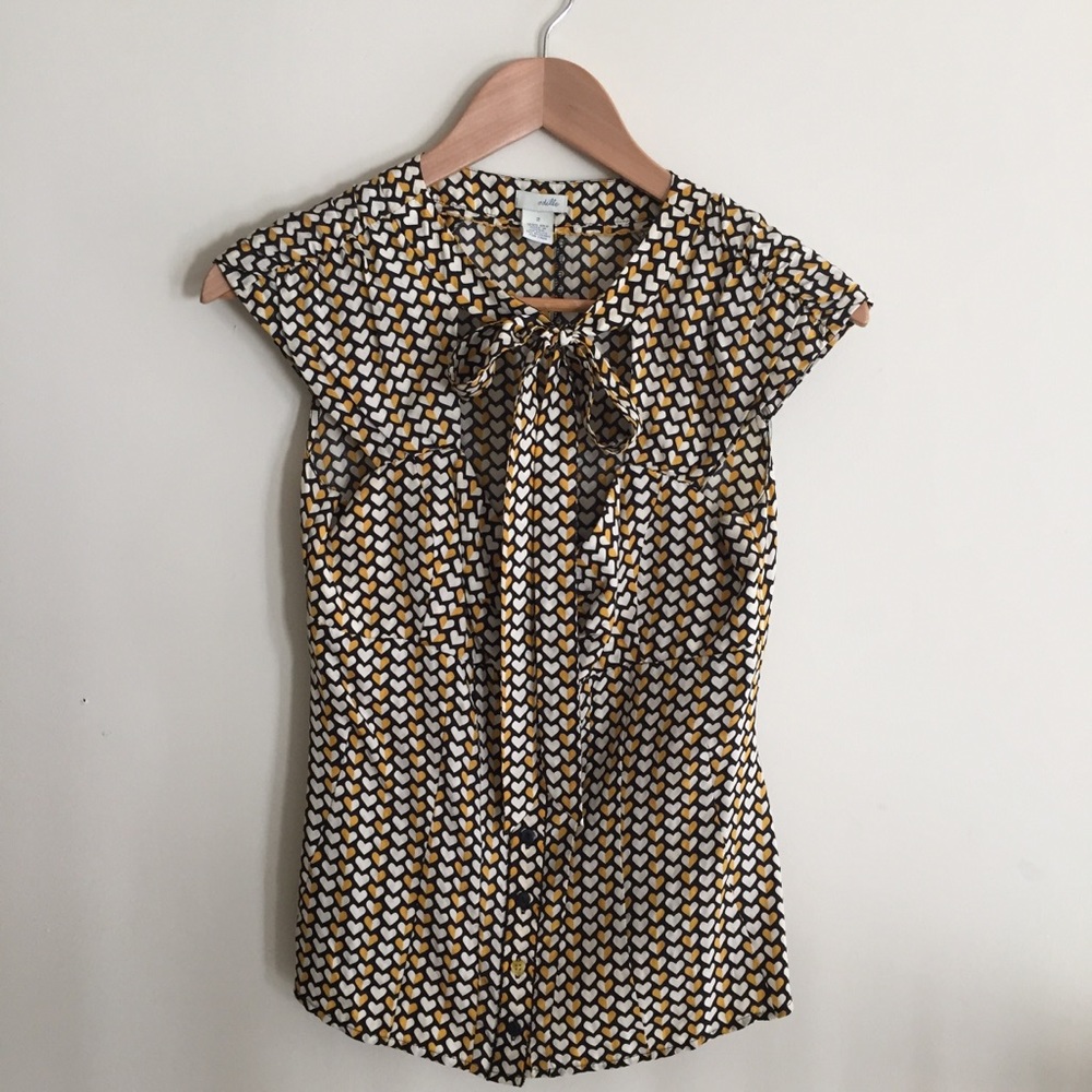 Anthropologie Silk Odille Blouse